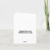 Carte de note sur les abeilles miel (Dos)