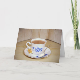 Carte de note Tea Cup