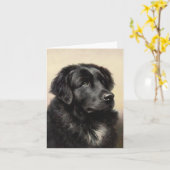 Carte de note Terre-Neuve (Fleur jaune)