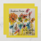 Carte de note toutes les occasions (Devant / Derrière)