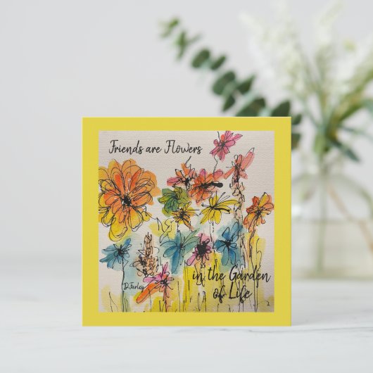 Carte de note toutes les occasions (Debout devant)