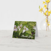 CARTE DE NOTE/TRILLIUM/PHOTOG./DIG.MANIP/EFF PAINT (Fleur jaune)