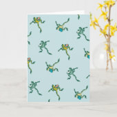 Carte de note Troubadour Tots (Fleur jaune)