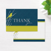 Carte de note TY d'élégance d'automne (Bureau)