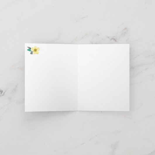 Carte de note Unicorn (Intérieur)