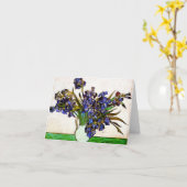 Carte de note Van Gogh Vase of Irises (Fleur jaune)