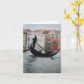 Carte de note Venice (Fleur jaune)