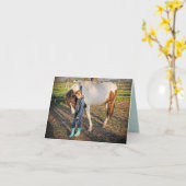 Carte de note vierge de moment spécial (Fleur jaune)