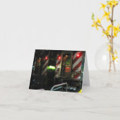 Carte de note vierge des trains de Chicago (Fleur jaune)