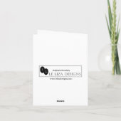 Carte de note vierge (escargot) (Dos)