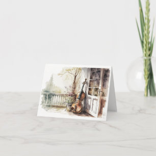 Carte de note vintage