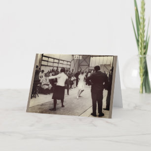 Carte de note vintage d'accès de clôture de