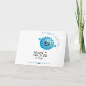 Carte de note Violet Iris (Dos)