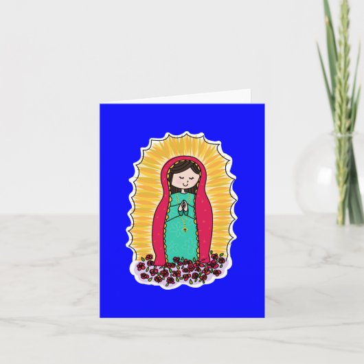 Carte de note Virgen De Guadalupe (Devant)