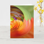 Carte de note Waves (Fleur jaune)