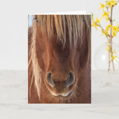 Carte de note "Whiskers" (Fleur jaune)