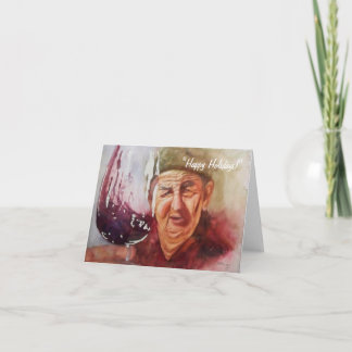 Carte de note - "Winemaker Papa"