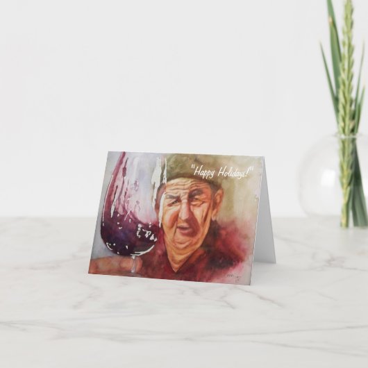 Carte de note - "Winemaker Papa" (Devant)