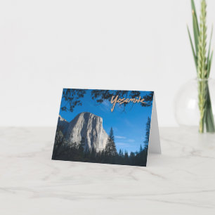 Carte de note Yosemite El Capitan
