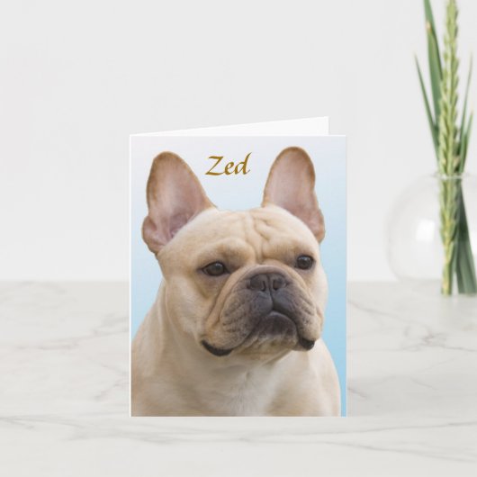 Carte de note Zed V2 (Devant)