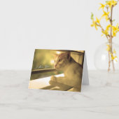 Carte de notes (Fleur jaune)