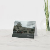 Carte de notes Bucarest, enveloppes blanches stand (Devant)