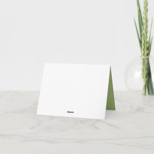 Carte de notes Coeurs et anges Merci (Dos)