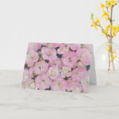 Carte de notes d'art Soft and Dreamy Rose Flowers (Fleur jaune)