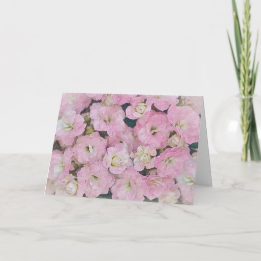 Carte de notes d'art Soft and Dreamy Rose Flowers (Devant)