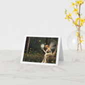 carte de notes de balle légère de fée (Fleur jaune)