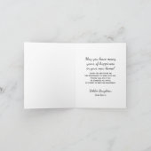 Carte de notes de l'agent immobilier Merci avec Bu (Intérieur)