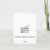 Carte de notes de l'Arbre de l'Unité - L'amour con (Dos)