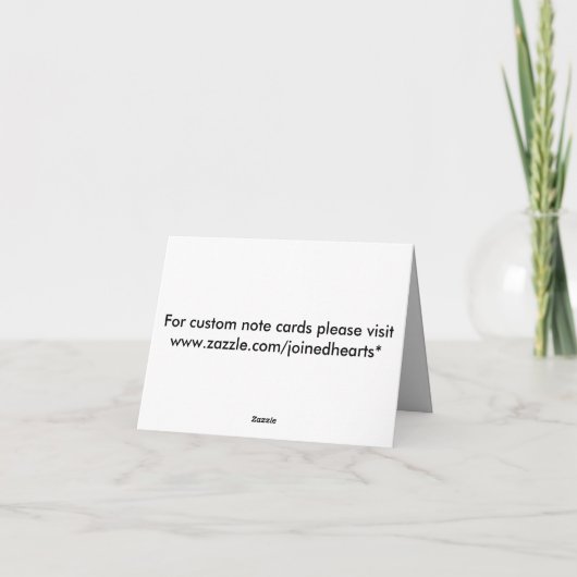 Carte de notes de musique avec le nom (Dos)