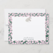 Carte de notes de nursery fantaisiste à motif d'ag (Devant)