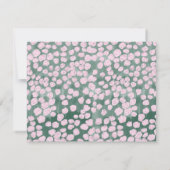 Carte de notes de nursery fantaisiste à motif d'ag (Dos)
