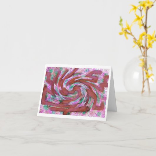 Carte de notes Jacaranda (Fleur jaune)