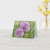 Carte de notes Magical Alliums (Fleur jaune)