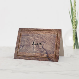 Carte de notes Merci Timberlines