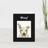 Carte de notes Pitbull (Devant)