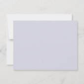 Carte de notes pour la nurserie de bébé garçon à c (Dos)