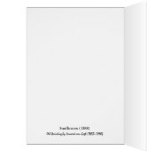 Carte de notes pour les beaux-arts Vincent van Gog (Intérieur (Gauche))