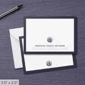 Carte de notes professionnelles Silver Seal