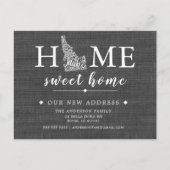 Carte de notification de déménagement de l'État de (Devant)