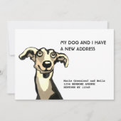 Carte de notification de déménagement pour moi et (Devant)