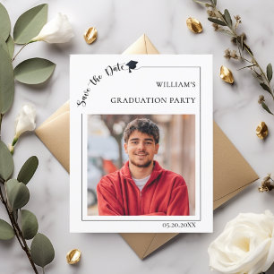 Carte de notification de remise de diplôme pour ho