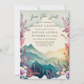 Carte de notification de sauvegarde des fleurs des (Devant)