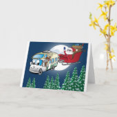 CARTE DE NOTRE MAISON À LA VOTRE - AMUSER PENDANT QUE NO (Fleur jaune)