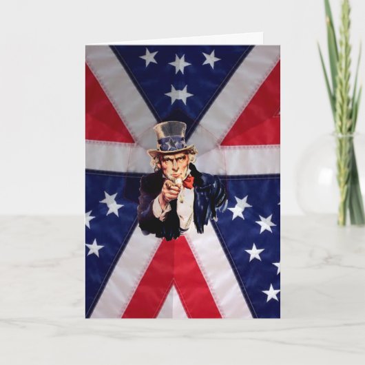 Carte de nouveau citoyen d'Oncle Sam (Devant)