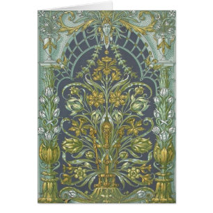 Carte de Nouveau d'art d'Anton Seder