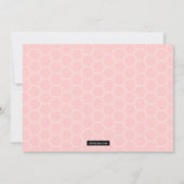 Carte de Nouvel An Rosh Hashanah moderne étoile de (Dos)